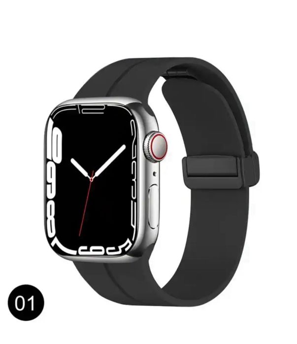 Curea Husa Silicon Magnetic Incarcator Ceas Apple Watch Iphone