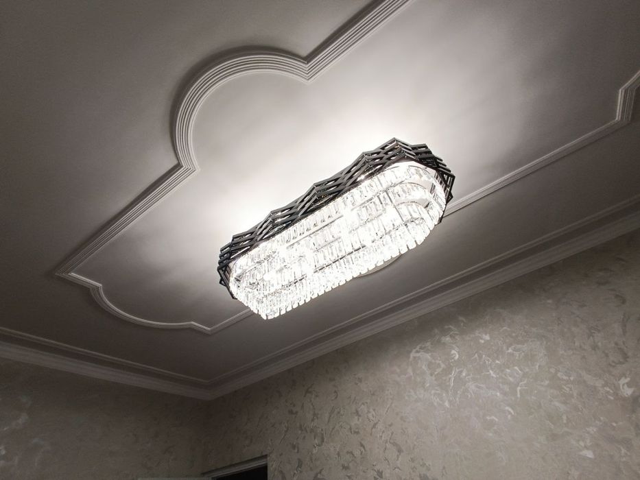 Elektrik ustanovka lustri i kluchateli razvetki