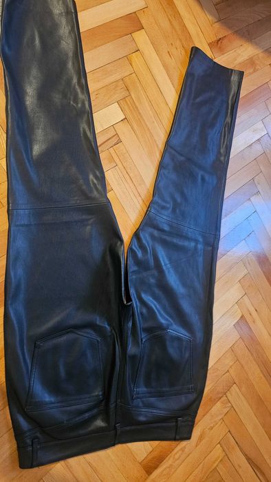 Pantaloni din Piele (Ecopiele) MANGO – Mărimea 40