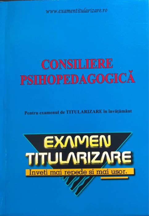 Titularizare consiliere psihopedagogica
