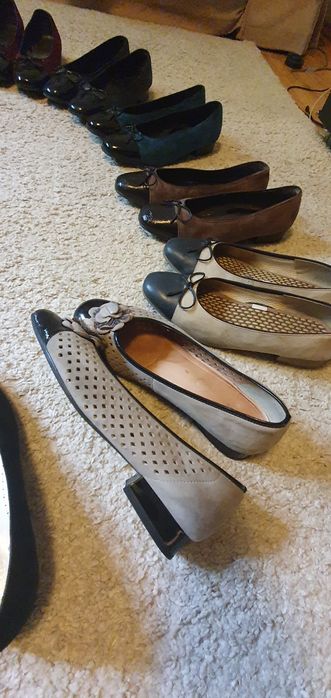 Pantofi balerini Ara piele naturala 41 uk 7