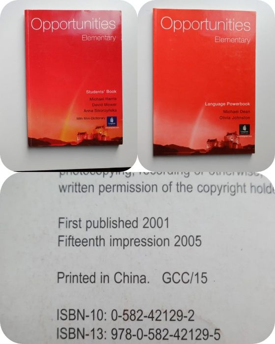 Opportunities: work and students book