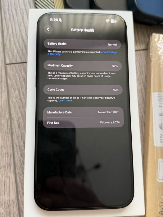 iPhone 15 Pro Max 256GB Blue Titanium