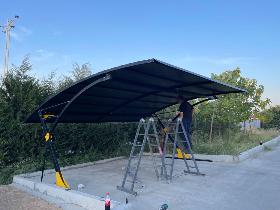 Навес для авто в рассрочку, евроНавес, yevroNaves, AvtoNaves, Навесы