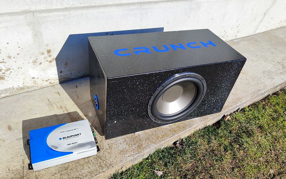 Subwoofer auto crunch