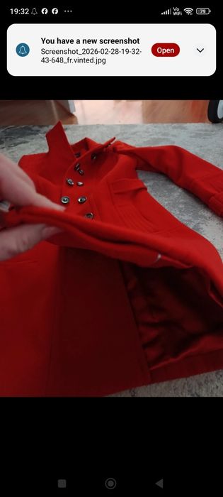 Palton casual elegant