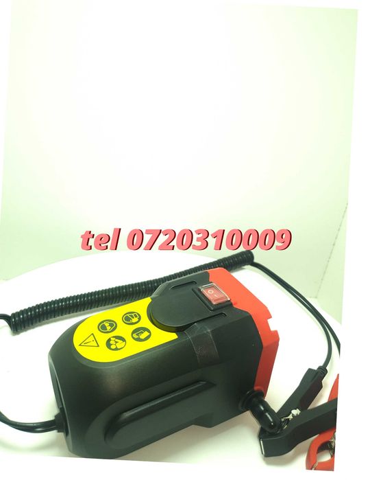 Unitate Transfer Orice Lichid De Tras Ulei Lichide 150L Ora 12V Pentru Transfer Lichide Tehnice Alimentare 12V Auto Utila Pentru Garaj Service Si Ate