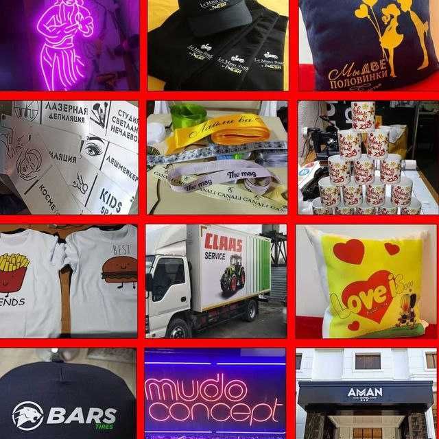 Печать на футболках, худи, свитшот,  Вышивка на все виды DTF, tkan mat