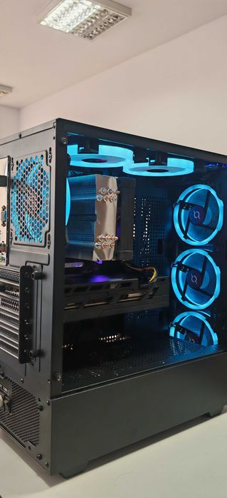 Продавам Геймърско PC Ryzen 5 5500/16Gb 3600Mhz/512GB SSD WD + 1000Gb HDD WD Black/RTX 3060TI/Гаранция