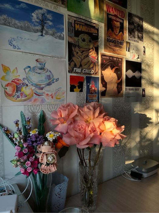 Продам конструктор цветы