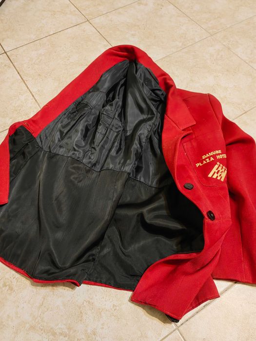 Оригинална Соц Униформа Сако от Хотел Дунав Плаза Русе 1980те г