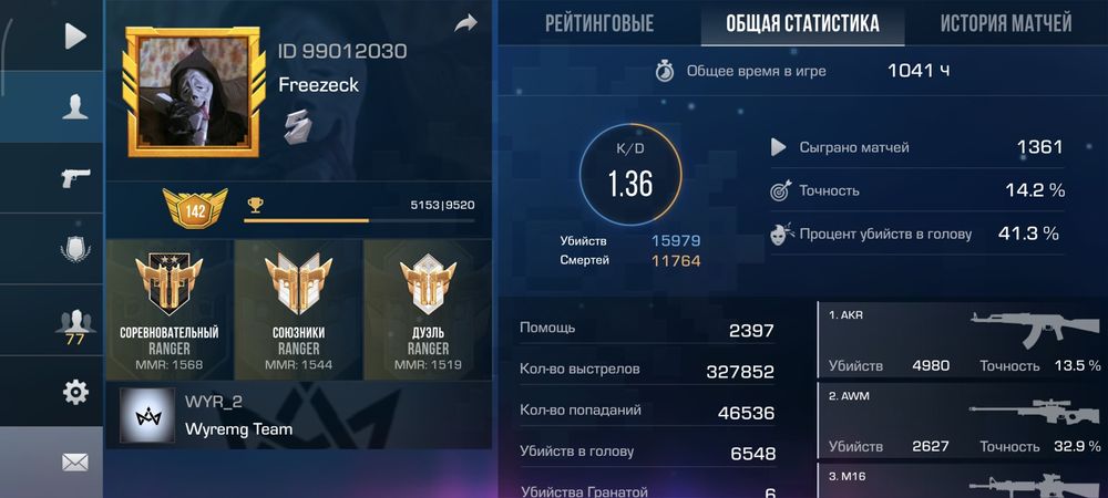 Аккаунт в Стандофф 2, первым не иду