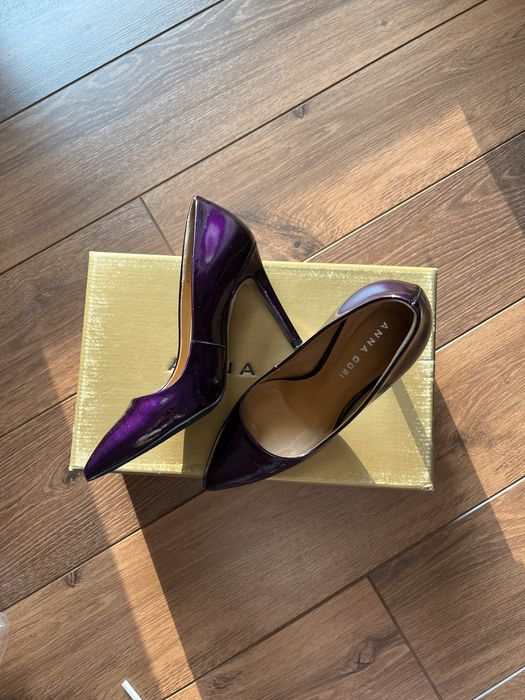 Pantofi stiletto Anna Cori piele naturala