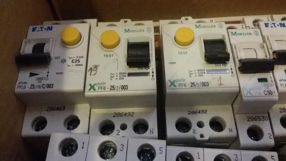 предпазители и дефектнотокови защити