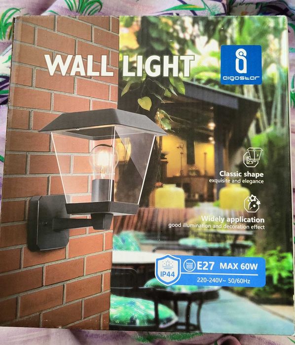 Лампи стенни външни