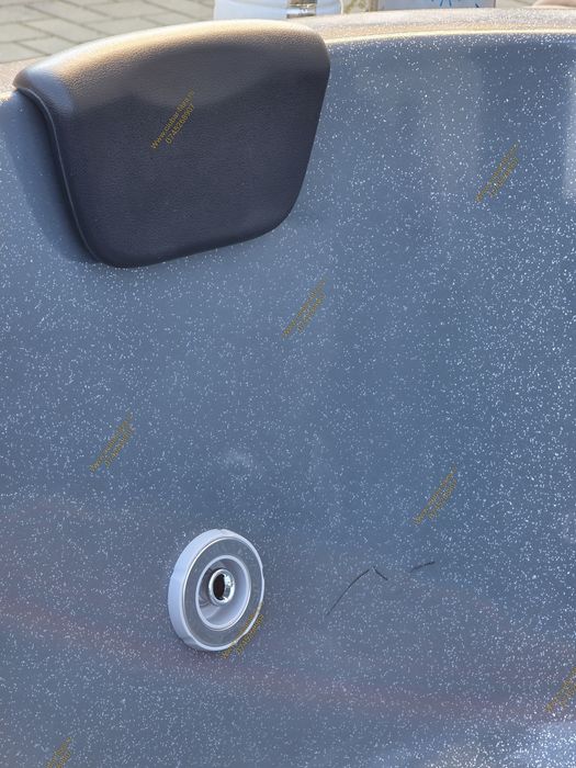 Piscina fibra de sticlă Ciubar patrat Jacuzzi Aeromasaj Hidromasaj