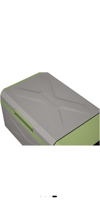 Lada frigorifica electrica Steamy-E, compresor, 12/24V, 110-240V, 16 litri, gri/verde