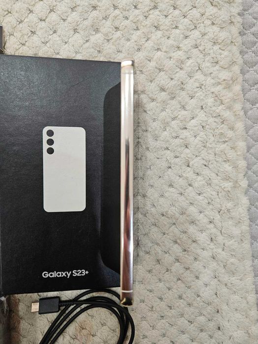 Смартфон Samsung Galaxy S23 Plus, 512GB, 8GB RAM, 5G, Cream + подаръци