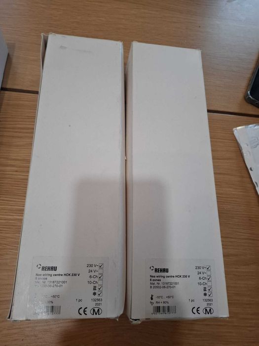 Regleta Rehau NEA HCK, incalzire-racire, 6 zone, unitate de comanda