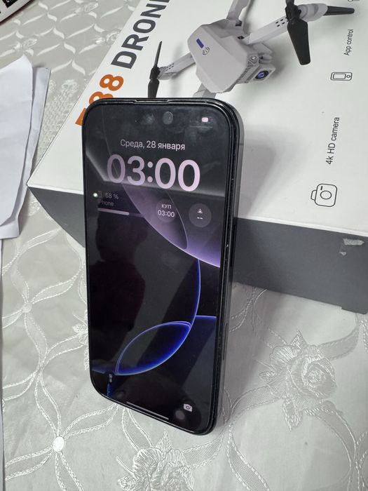 Айфон 16 про черного цвета