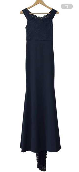 Rochie lungă, elegantă - fără defecte, purtata doar o data - mărimea S