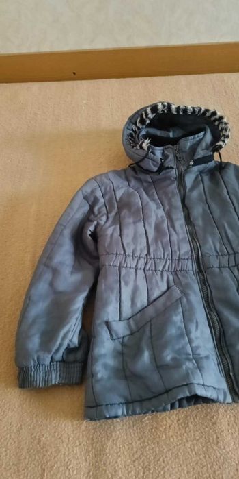 Зимна шуба с качулка размер S