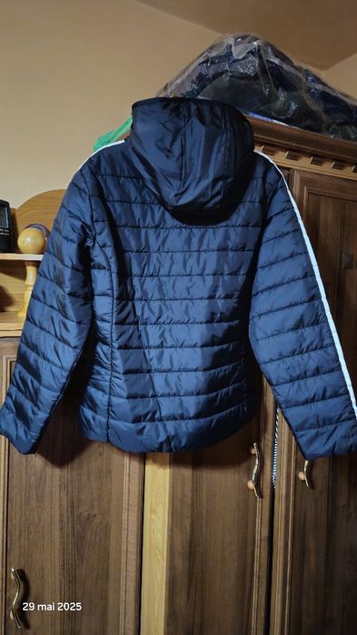 Geacă Adidas culoare negru
