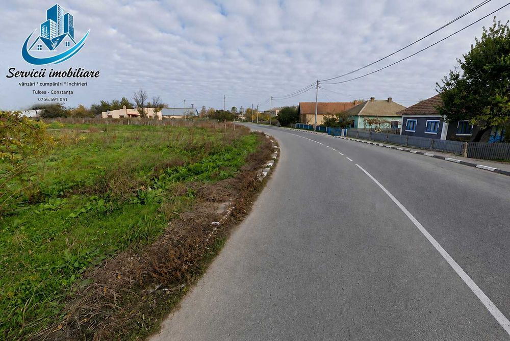 Teren intravilan 400 mp de vânzare (6.000 Euro) Loc. Sarinasuf - Com. Murighiol, Jud. Tulcea