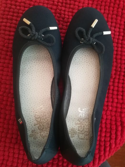 Balerini noi piele nr 40 dama Rieker