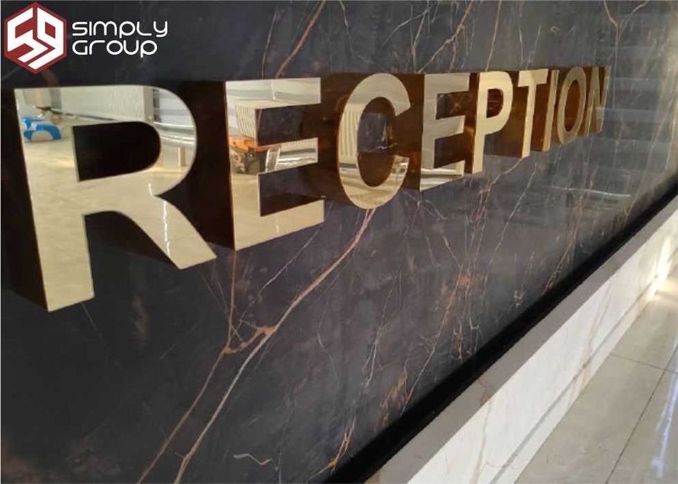 Tashqi reklama.Объемные буквы