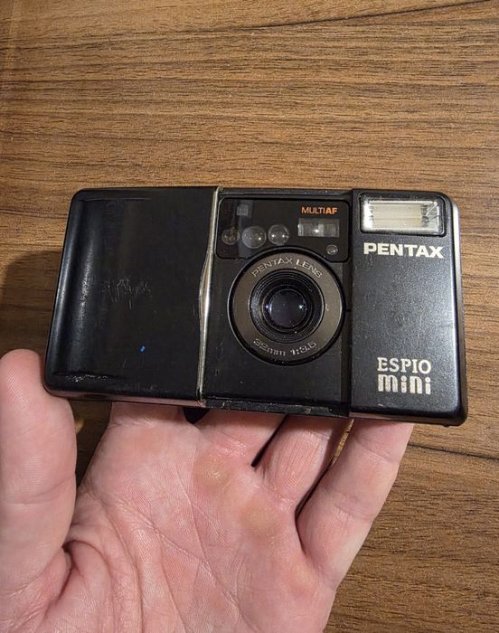 Pentax Espio Mini Aparat Foto Film Camera Point & Shoot Drumetie