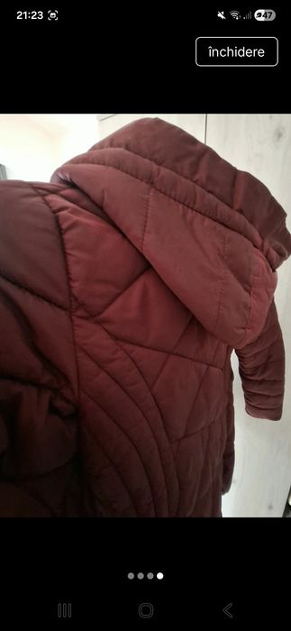 Geaca cu interior călduros
