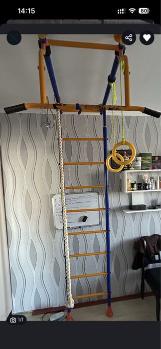 Шведская стенка , турник лестница