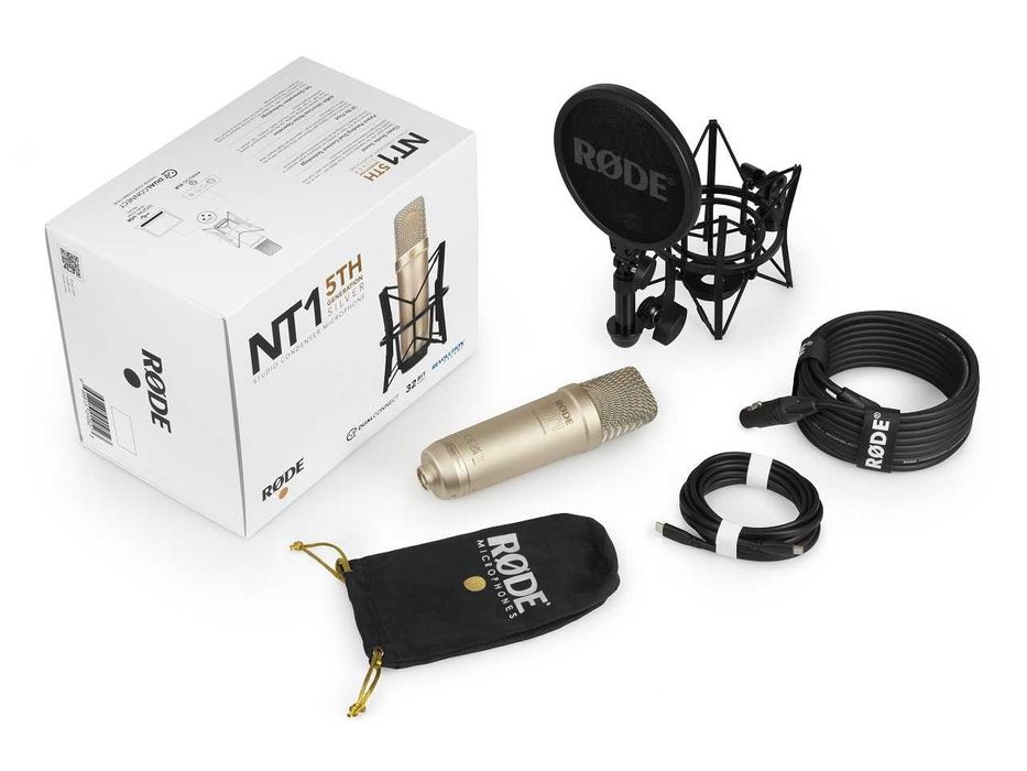 Продаётся Конденсаторный микрофон RØDE NT1 (5-е поколение)