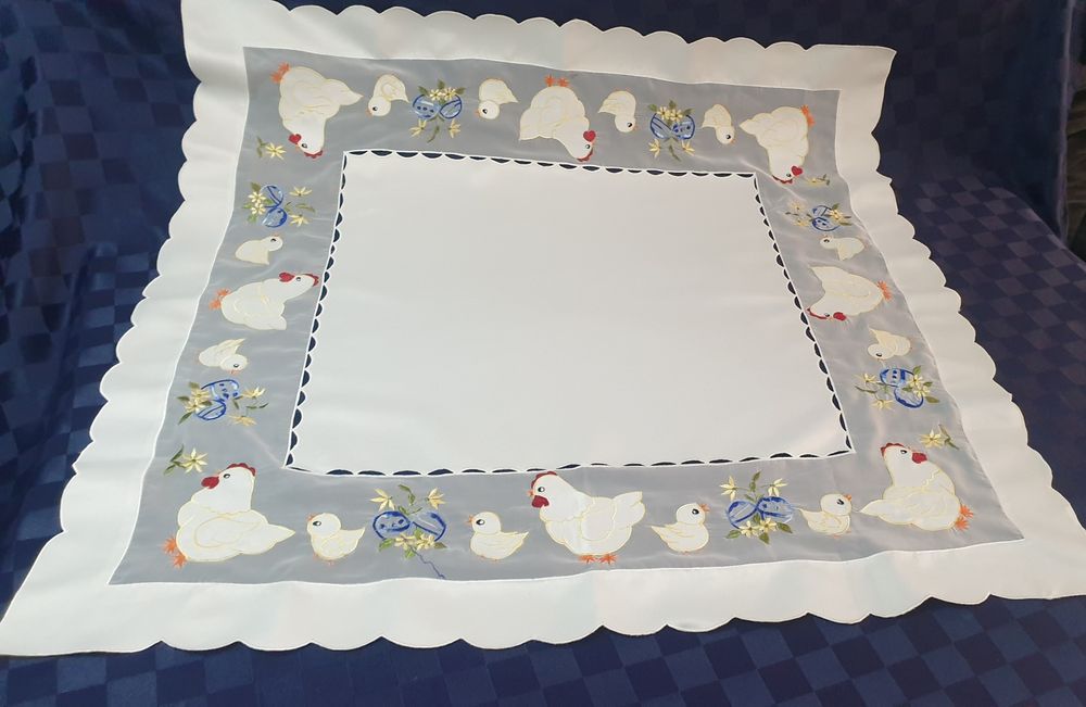 Сервиз с гъски,композиция с гъски  чифт патици,Великденско каре