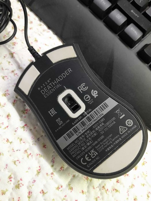 Гейминг Клавиатура и мишка TRUST GXT 881 Odyss + Razer - DeathAdder