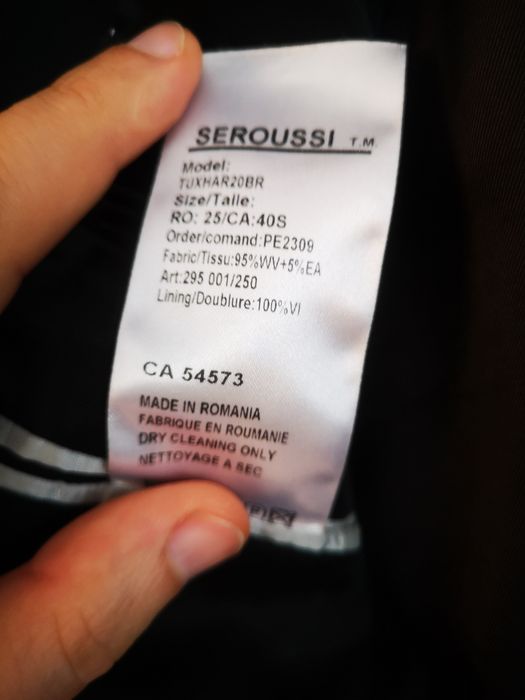 Costum mire Seroussi