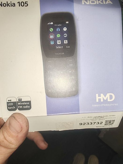 Продам новый кнопочный тел нокиа