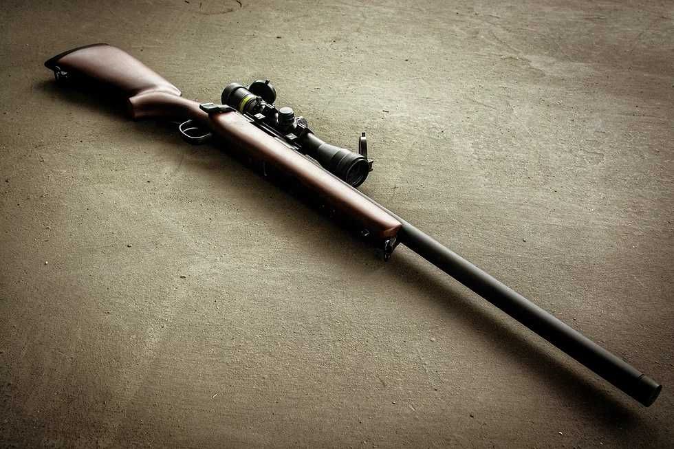 Pusca (Puternica) MANUALA MODIFICATA Awp Airsoft cu aer comprimatCO2