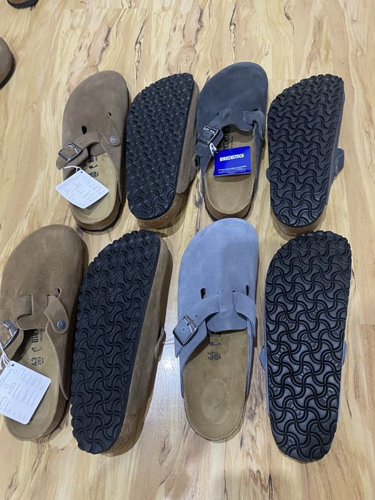 Saboţi 'Boston'BIRKENSTOCK Taupe mai multe marimi
