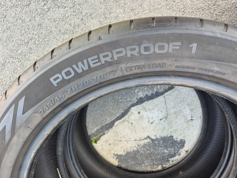 4 Anvelope de VARA - 245/45/20 - 275/40/20 - NOKIAN Powerproof - CA UNELE NOI - DOT 4623 !