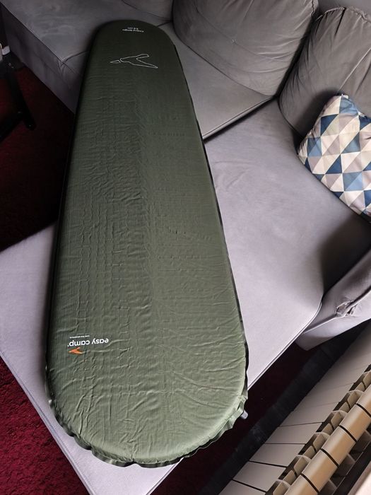 Самонадуваема постелка 5.0 см Easy Camp Kestrel Single Green