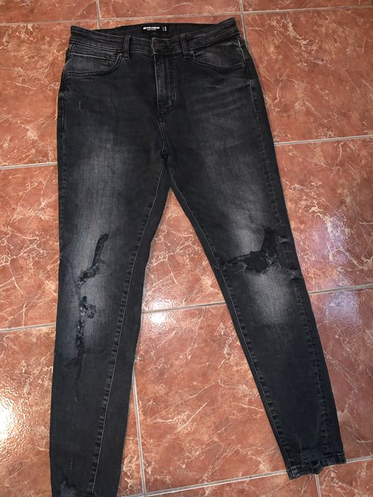 Blugi Pull and Bear slim fit ca noi fara uzura purtati doar o data