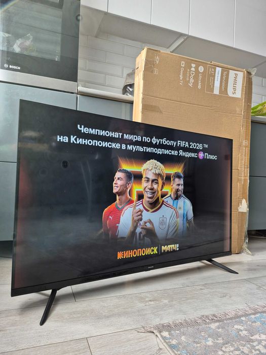 4к 110см СМАРТ ТВ вайфай интернет