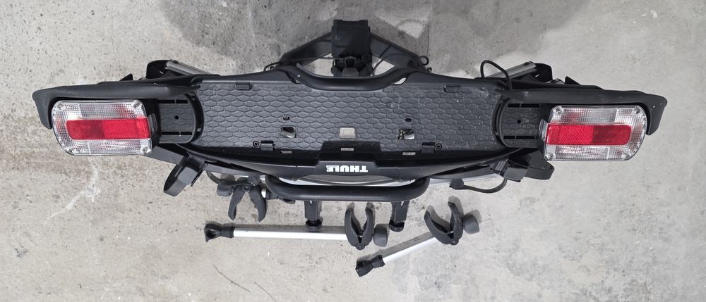 Велобагажник стойка за теглич Thule Velocompact 927 + адаптер за четвърто колело