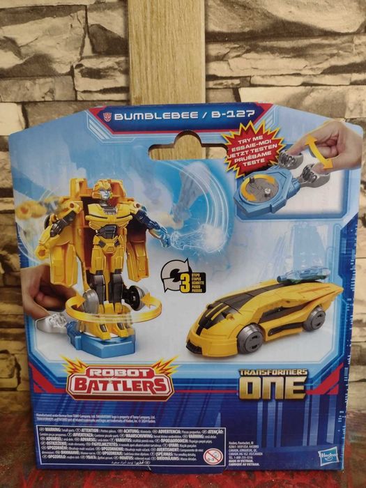 Hasbro Трансформърс Бъмбълби, Robot Battlers Bumblebee (B-127)