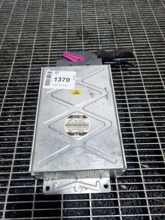 Amplificator audio AUDI Q7 2005 - 2009 (1370) 4L0910223B Garantie