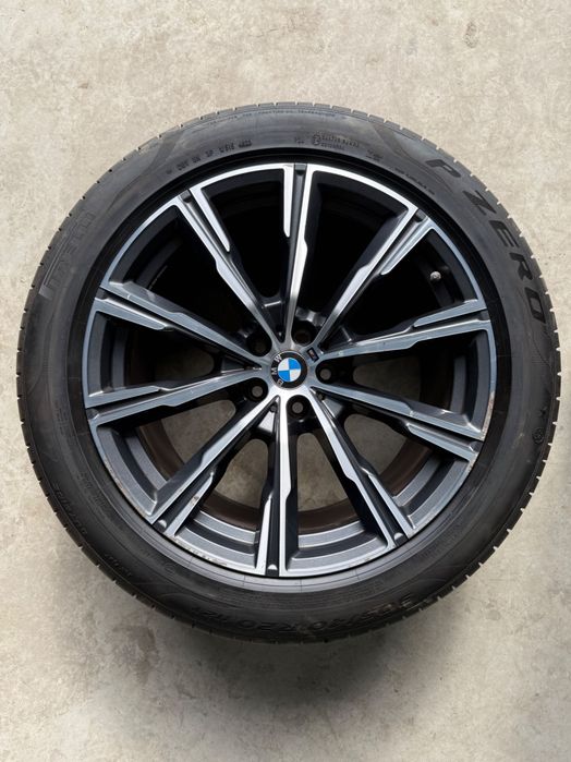 Jante Originale BMW X5,X6 (G05,G06) R20 M740 Anvelope vară Pirelli