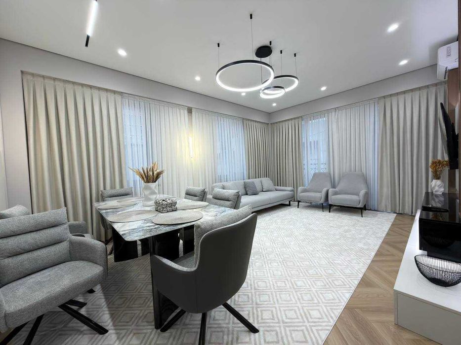 ЖК MIRABAD AVENUE! НОВАЯ 3х ком кв-ра с Авторским Ремонтом! Айбек ID04