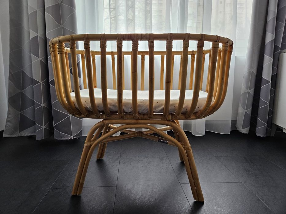 Pătuț bebe ratan